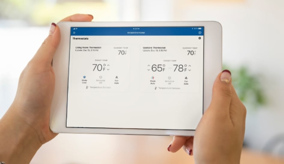 Thermostat control in Charlottesville